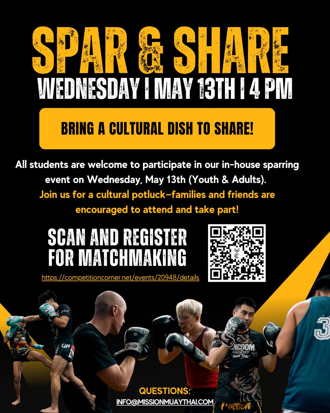 Spar & Share Event