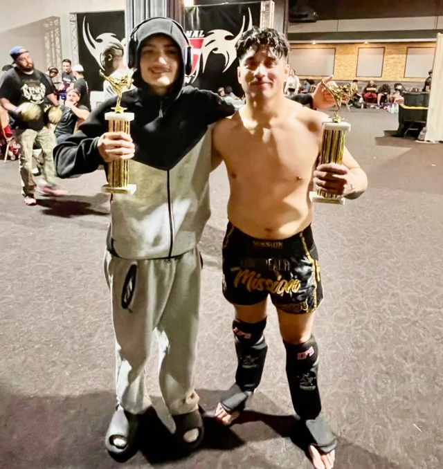 Congratulations to our students Alex and Dane on their emphatic wins at the IFS show in Anaheim, CA! 

Thank you to all of our students, families, and friends who came out to support our athletes. It was a special night for these two! 

Great work boys, onward and upward 👊🏽