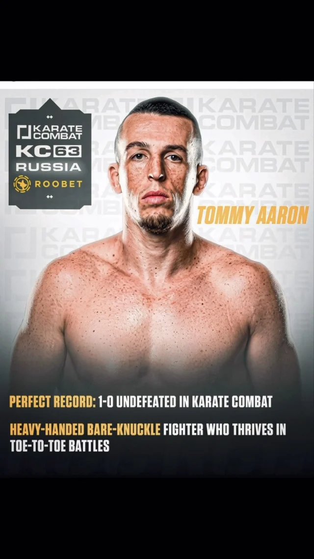 Coach Tommy Aaron is back in the Karate Combat Pit!

On Saturday, October 17th, Tommy steps in for his second Karate Combat fight against a tough and formidable opponent, Saifullakh Khambakhadov.

Tommy always puts in the work for a big fight. Now it’s time for the entire Mission Muay Thai team to get behind our coach and show our support for the upcoming @karatecombat event. 

MISSION TEAM — LET’S MAKE SOME NOISE @tommy_aaronmma! 

Saturday, October 17th
Live & FREE on YouTube
Karate Combat KC63
•••
#MissionMuayThaiLB #TommyAaron #KarateCombat #KC63